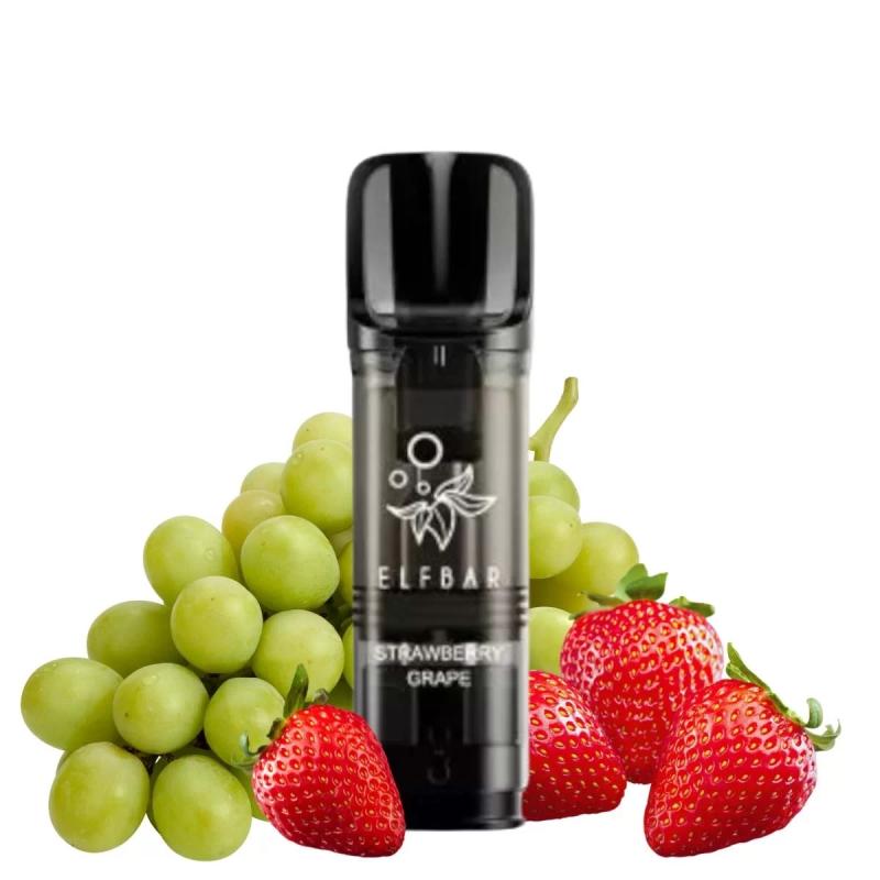 ELFBAR ELFA PRO Pod 2x 2ml 600 Züge Strawberry Grape