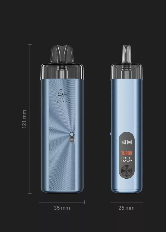 ELFBAR ELFX Mega KIT 2800mAh 10ml Grösse