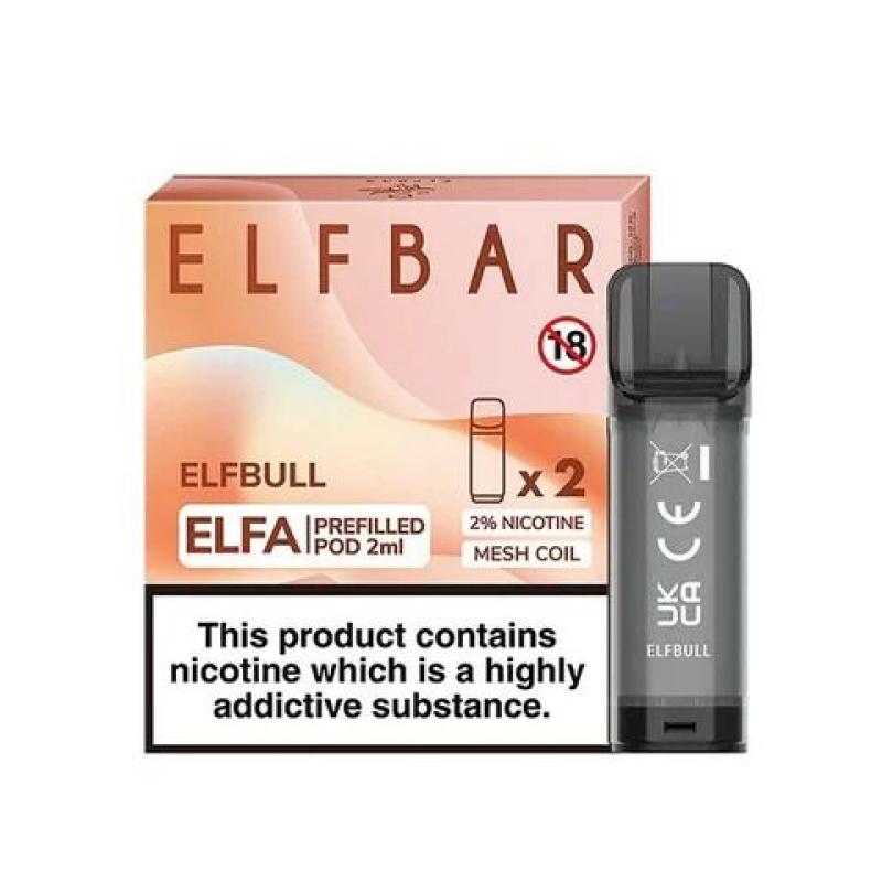 ELF BAR, ELFA Pod, 2x 2ml, 20mg/ml, 600 Züge