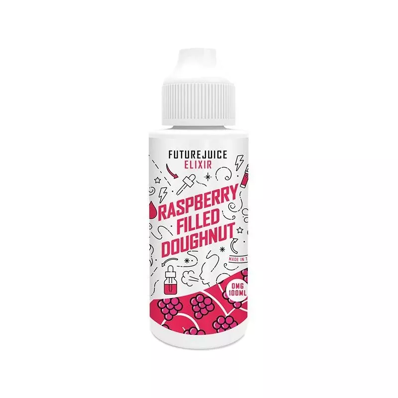 Future Juice - Raspberry Filled Doughnut 120ml Shortfill
