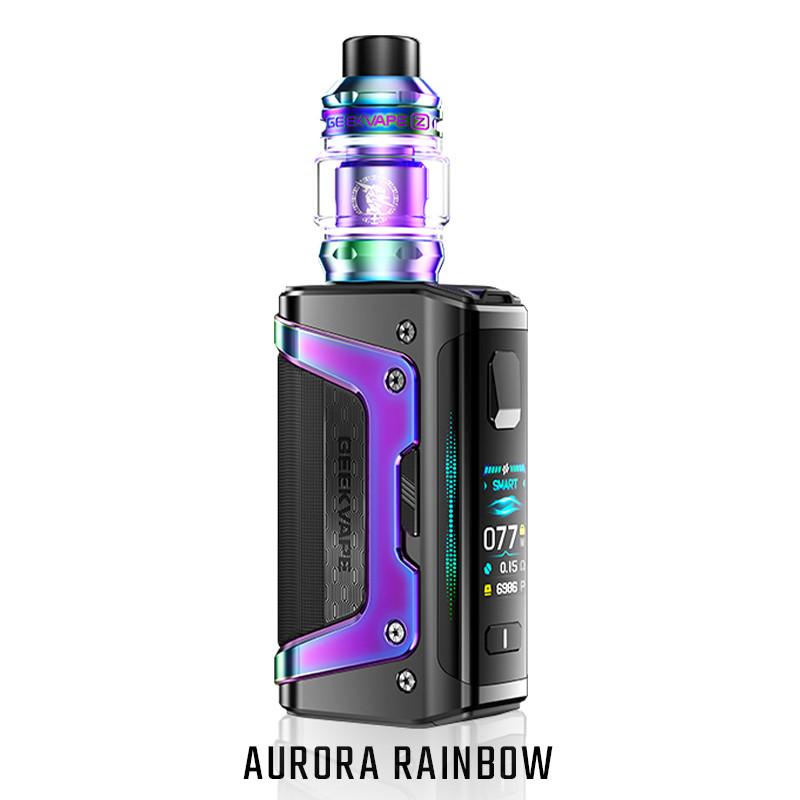 GeekVape Aegis Legend 5 200W TC Kit Zeus Z Tank 5.5ml Aurora Rainbow