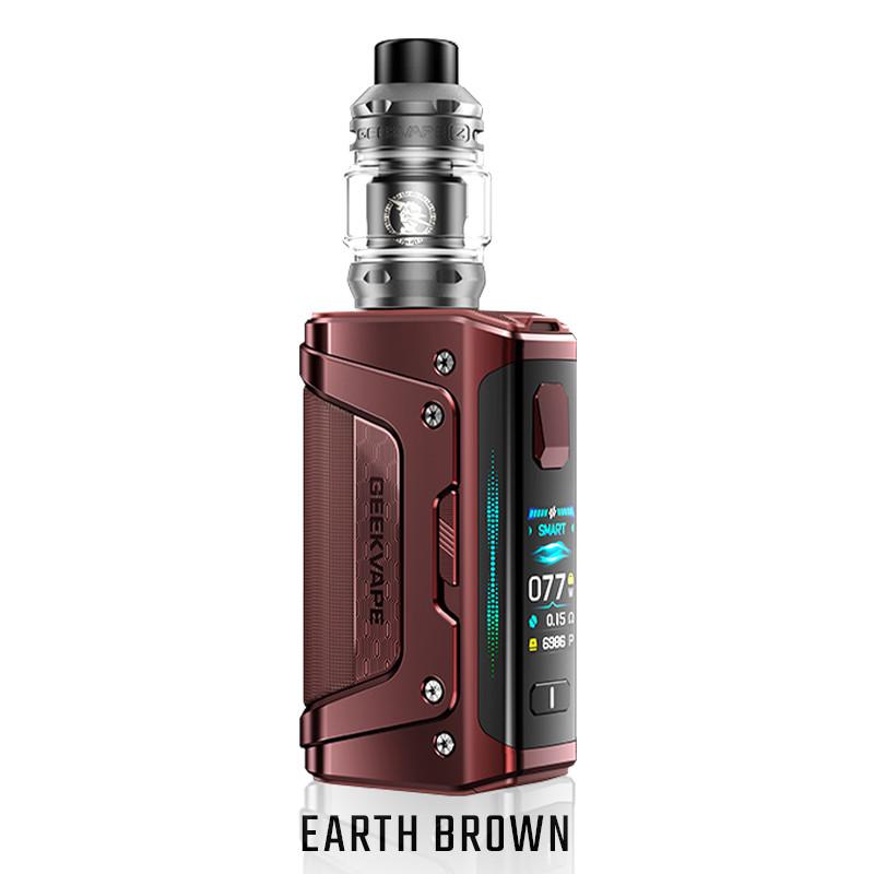 GeekVape Aegis Legend 5 200W TC Kit Zeus Z Tank 5.5ml Earth Brown