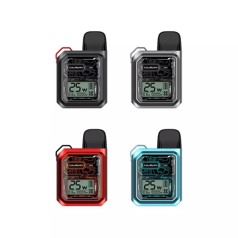 Uwell Caliburn GK3 Podset (Starterkit) 900mAh 2.5ml
