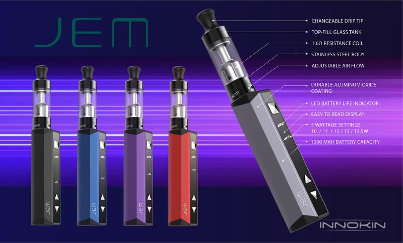 Innokin JEM / GOBY, 1000 mAh, 2ml, Starterset