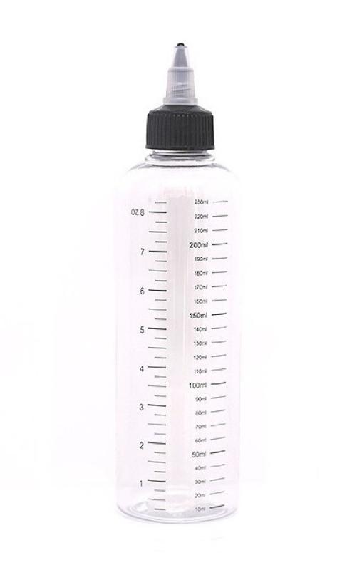 230ml Leerflasche (PET) mit Skala