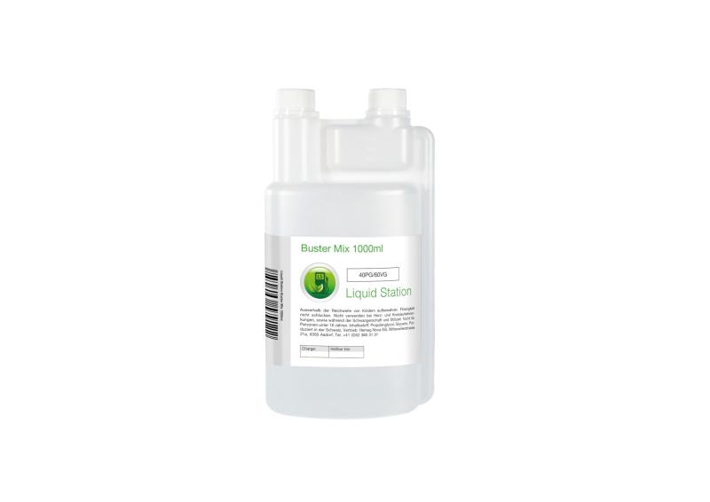 Liquid Station Buster Mix 1000 ml Base 60% VG 40% PG 0mg