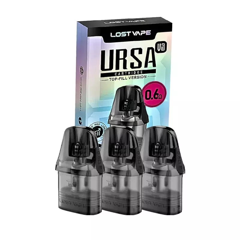 Lost Vape Kartuschen Ursa V3, 2.5ml, 3er Pack