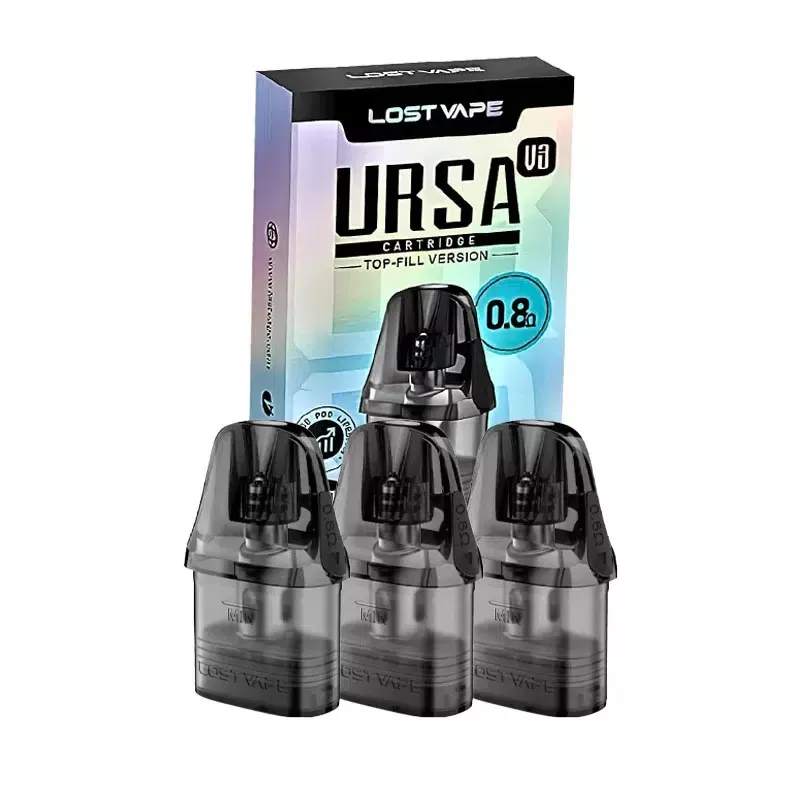 Lost Vape Kartuschen Ursa V3, 2.5ml, 3er Pack