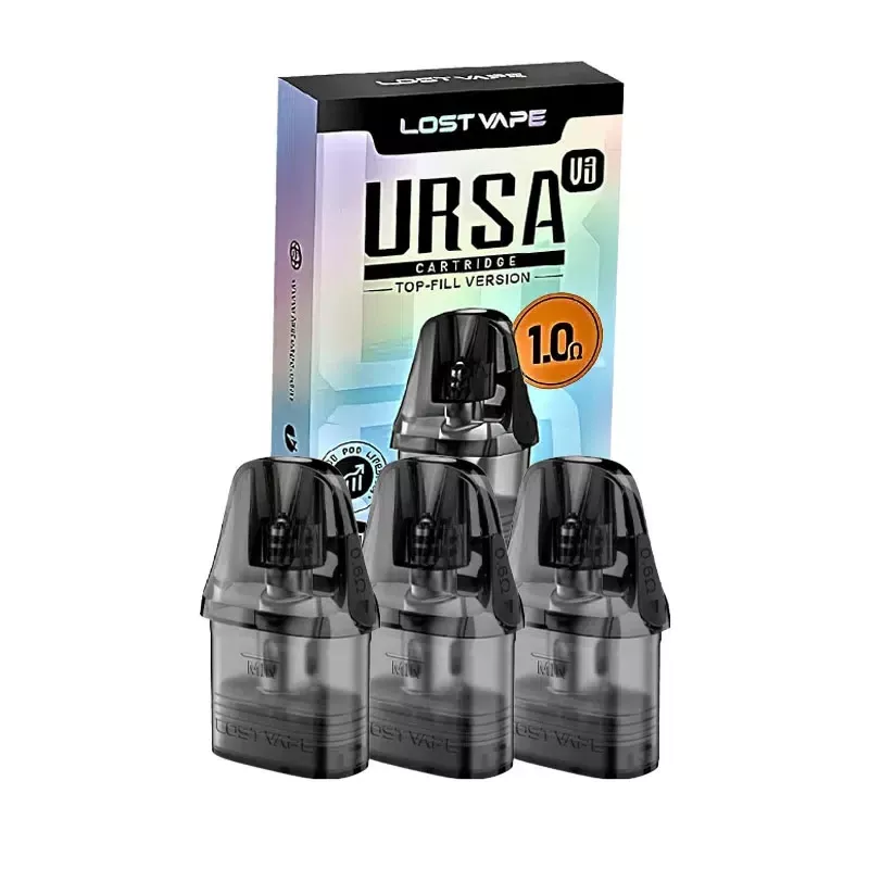 Lost Vape Kartuschen Ursa V3, 2.5ml, 3er Pack