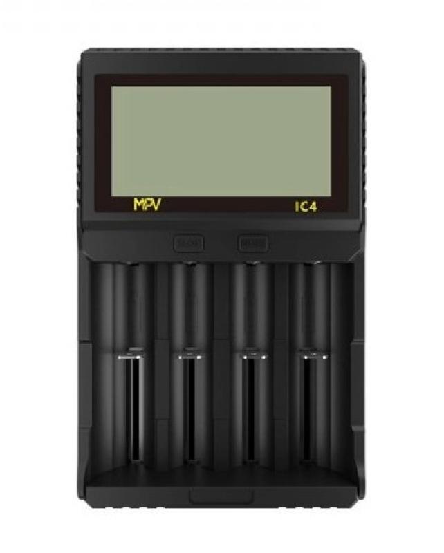 MPV Ladegerät IC4 4-Slot 10440 bis 26650