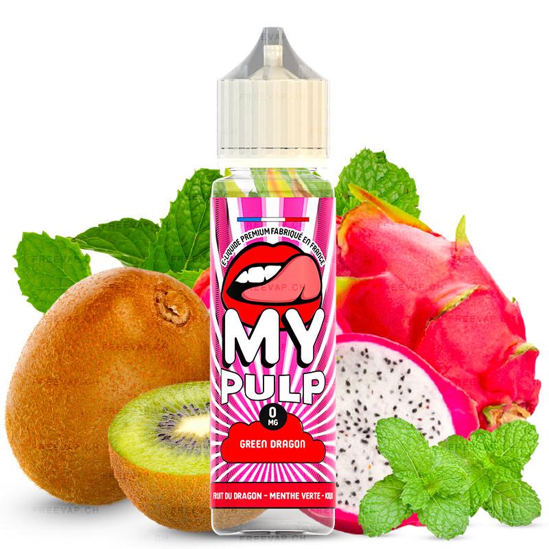My Pulp Green Dragon (Drachenfrucht & Kiwi) Shortfill 50/75 ml