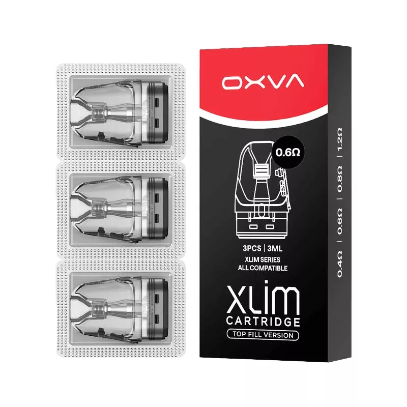 Oxva XLIM Kartuschen Pod Top Fill 3 Stk. 3ml, 0.6 Ohm