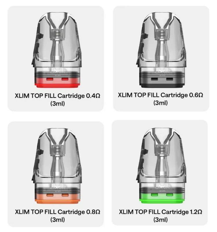 Oxva XLIM Kartuschen Pod Top Fill 3 Stk. 3ml