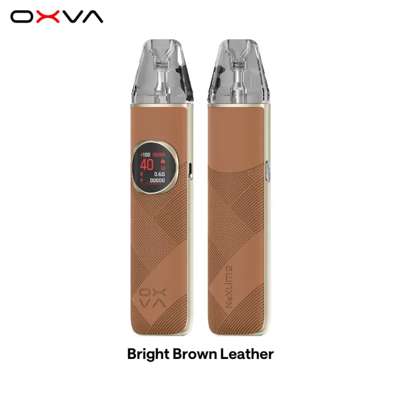 Oxva NeXLIM 2 Kit 2000mAh 40W 4ml Bright Brown Leather