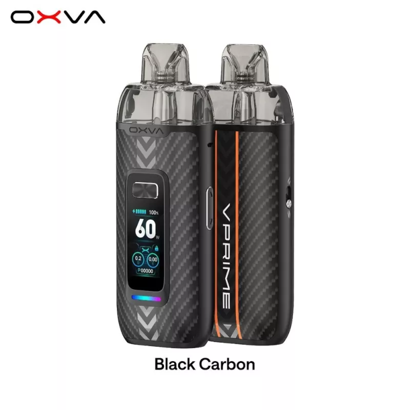 Oxva VPRIME Kit 2600mAh 60W 5ml Black Carbon