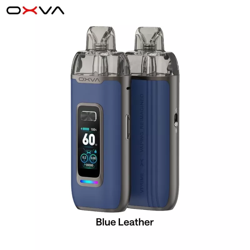 Oxva VPRIME Kit 2600mAh 60W 5ml Blue Leather