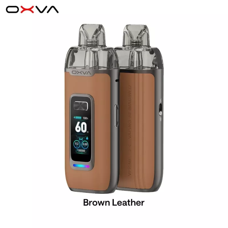 Oxva VPRIME Kit 2600mAh 60W 5ml Brown Leather