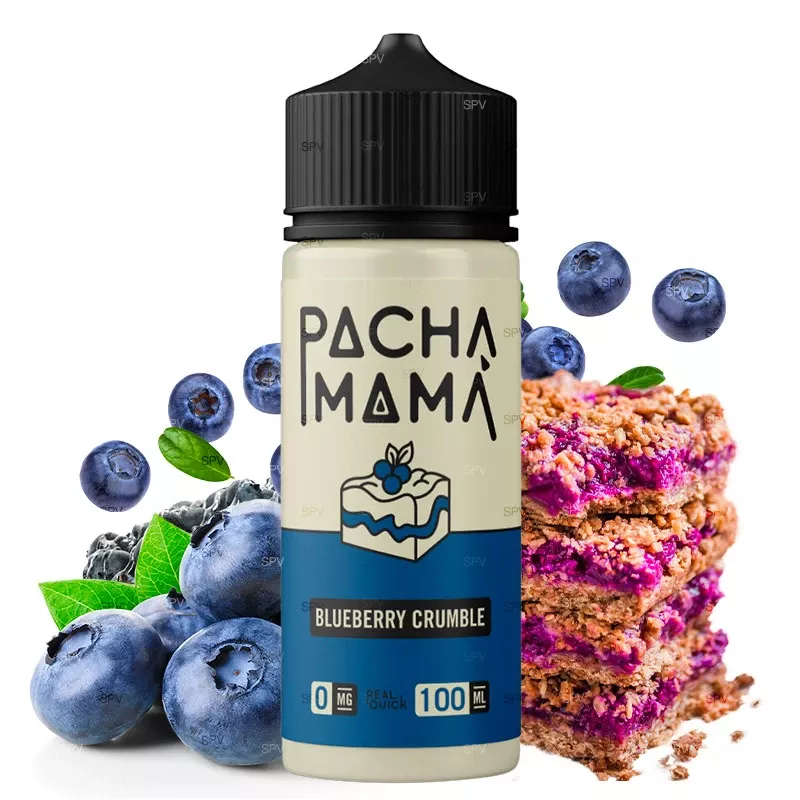 Pacha Mama (Charlie's Chalk Dust) Blueberry Crumble 100 ml Shortfill