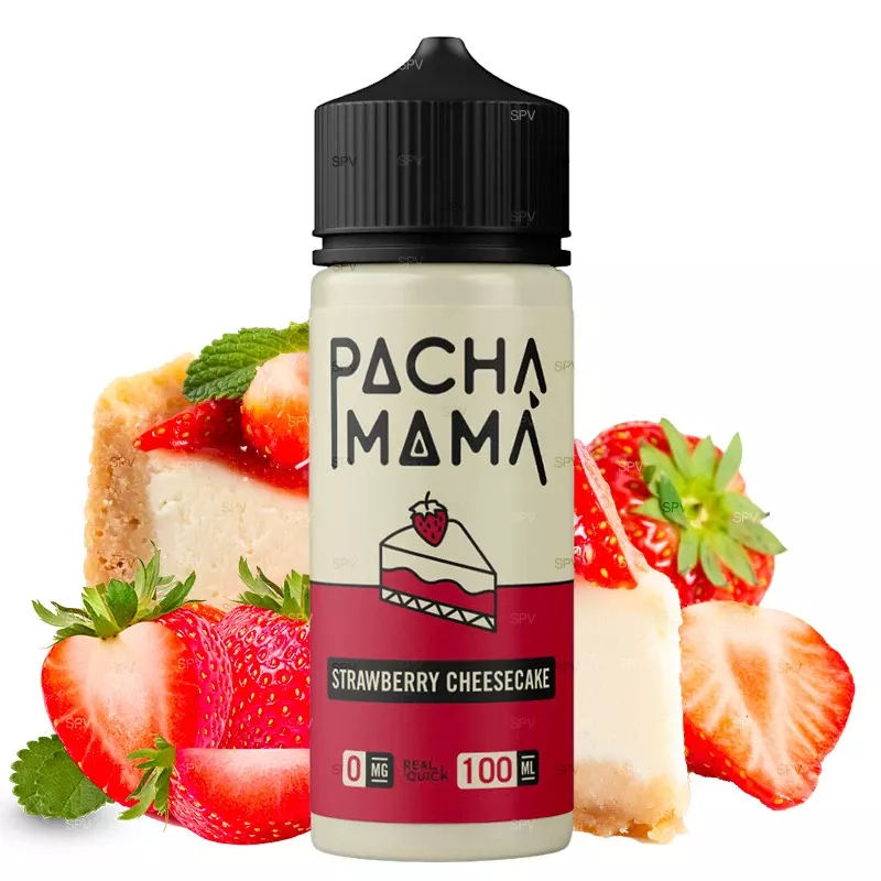 Pacha Mama (Charlie's Chalk Dust) Strawberry Cheesecake 100 ml Shortfill