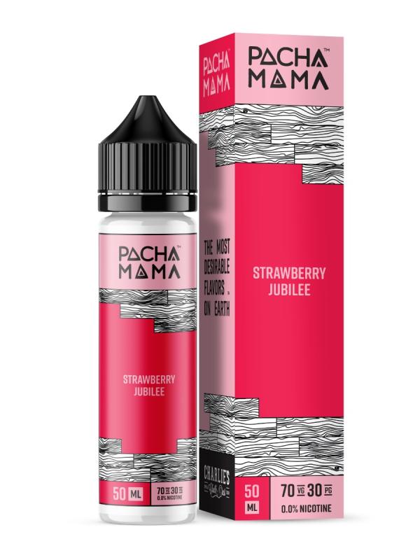 Pacha Mama (Charlie's Chalk Dust) Iced Strawberry Jubilee 50 ml Shortfill