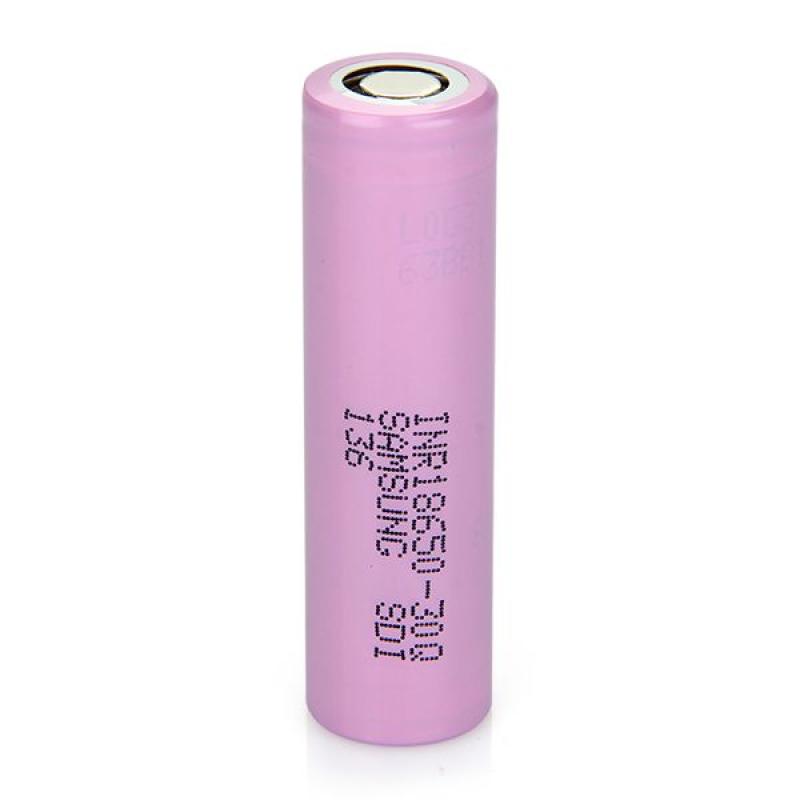 Samsung 18650 3000 mAh 15A unprotected