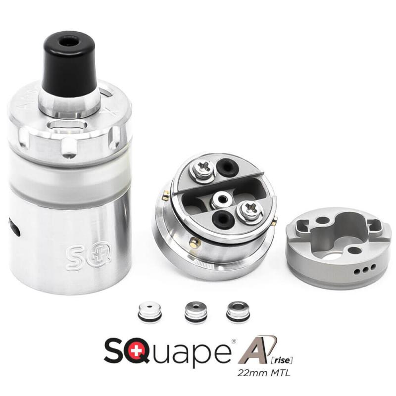 SQuape A[rise] RTA 22mm MTL SILBER