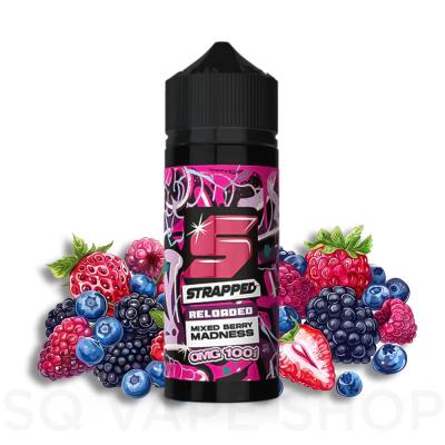 STRAPPED Reloaded - Mixed Berry Madness 100ml Shortfill