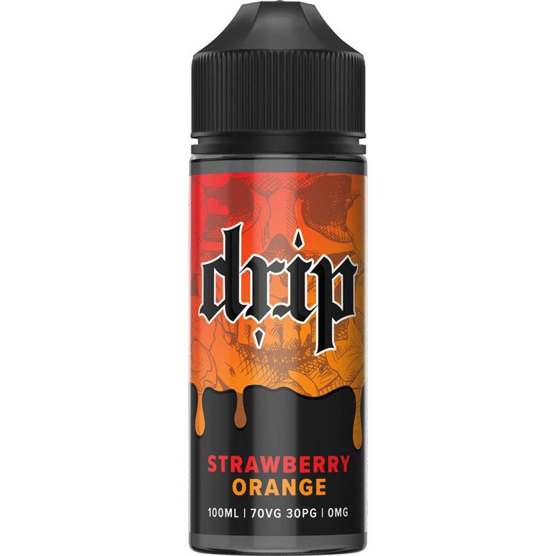 Drip Strawberry Orange 100ml Shortfill