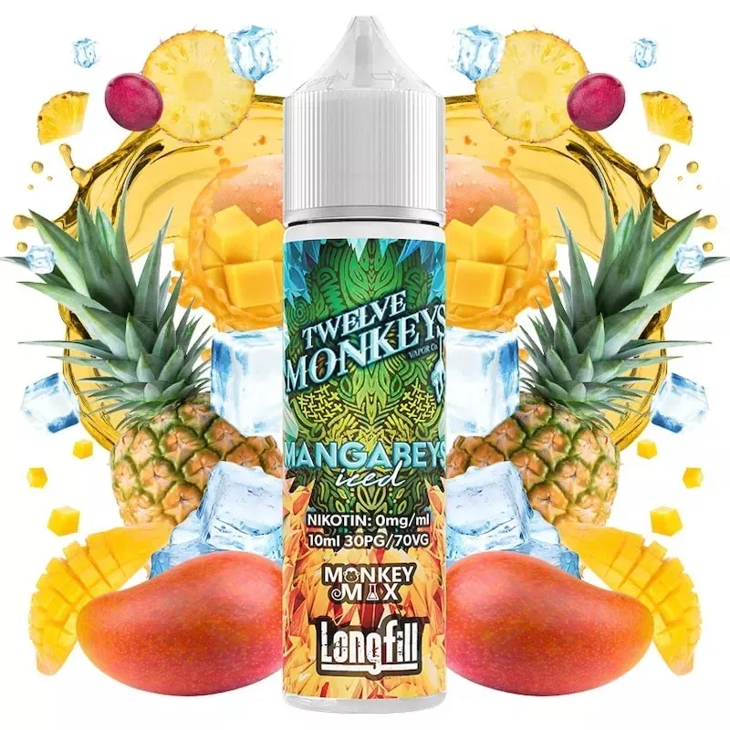 Twelve Monkeys Mangabeys Iced 10/60ml Longfill Aroma