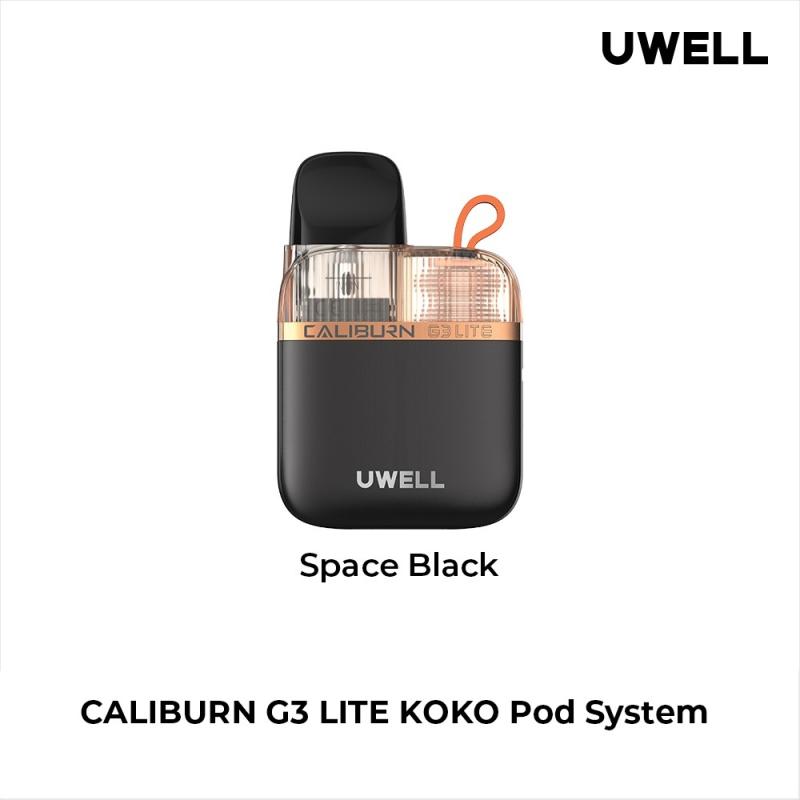 Uwell Caliburn G3 Lite Koko Pod Kit 1200mAh 25W 2.5ml Space Black
