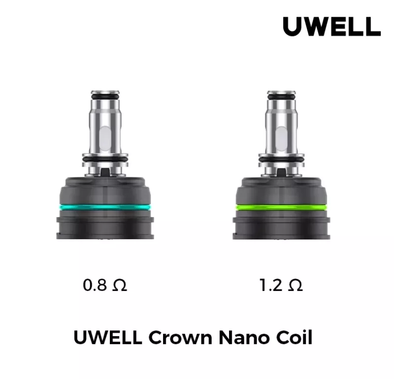 Uwell CROWN Nano Verdampferköpfe Coils 0.8 & 1.2 Ohm