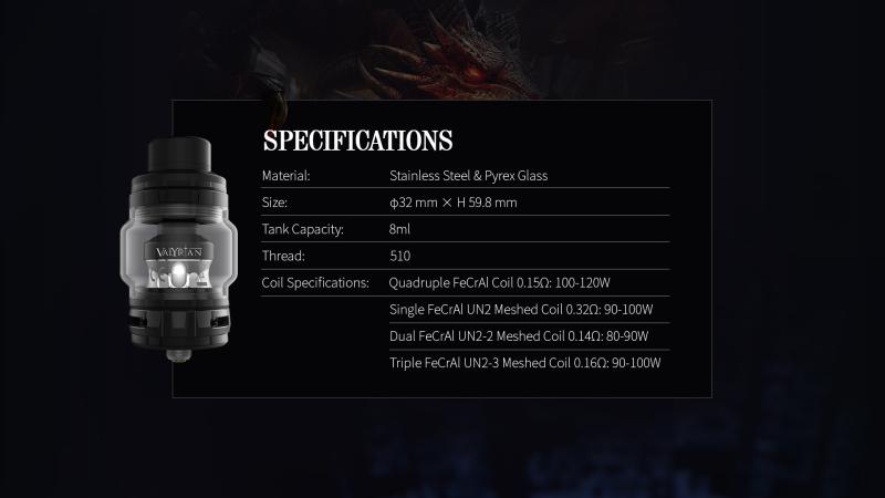 Uwell Valyrian 2 PRO Tank 8ml 32mm