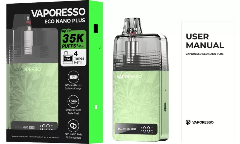 Vaporesso Eco Nano Plus Podset 1400mAh 10ml