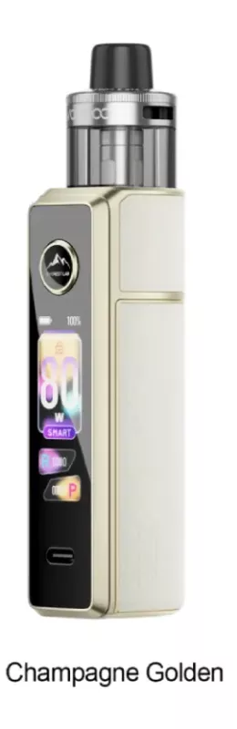 Voopoo DRAG X3 Kit 80W 5ml Champagne Golden