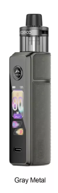 Voopoo DRAG X3 Kit 80W 5ml Gray Metal