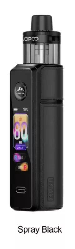 Voopoo DRAG X3 Kit 80W 5ml Spray Black