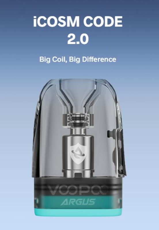 Voopoo Argus V2 Ersatz TopFill Pod/Tank 3 Stk. 3ml inkl. Coil
