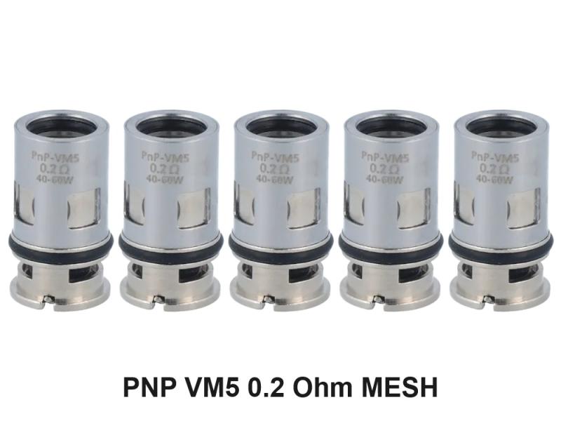 Voopoo PnP Coil Vinci DRAG S, X, 5 Stk.