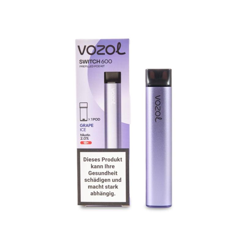 VOZOL Switch 600 Kit 20mg/ml 400mAh 600 Züge