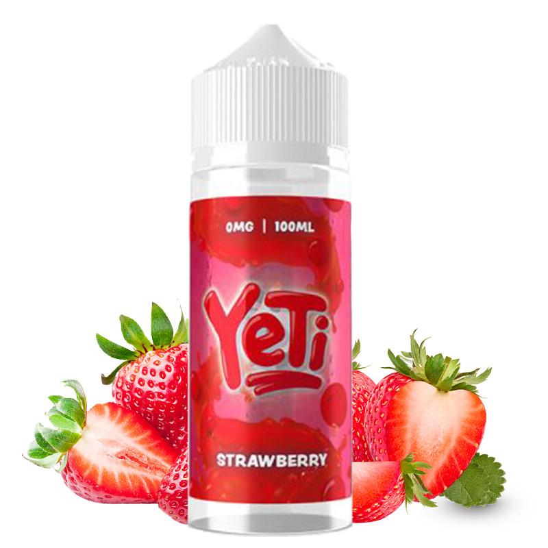 YETI (Dr. Frost) Strawberry No Ice 100 ml Shortfill
