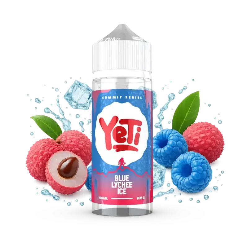 YETI Summit Blue Lychee Ice 120 ml Shortfill