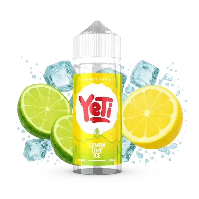 YETI Summit Lemon Lime Ice 120 ml Shortfill