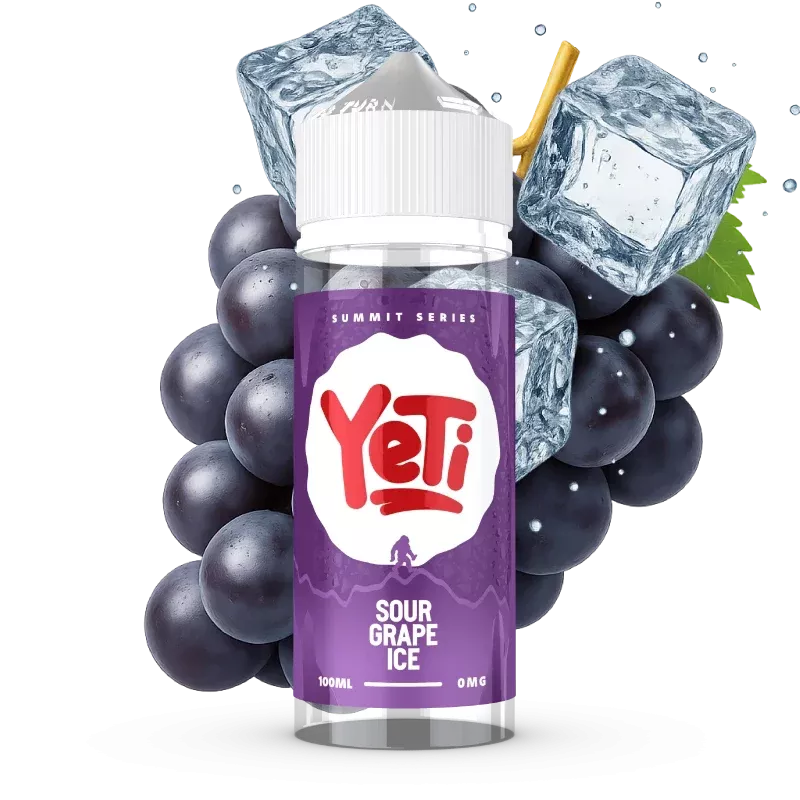 YETI Summit Sour Grape Ice 120 ml Shortfill