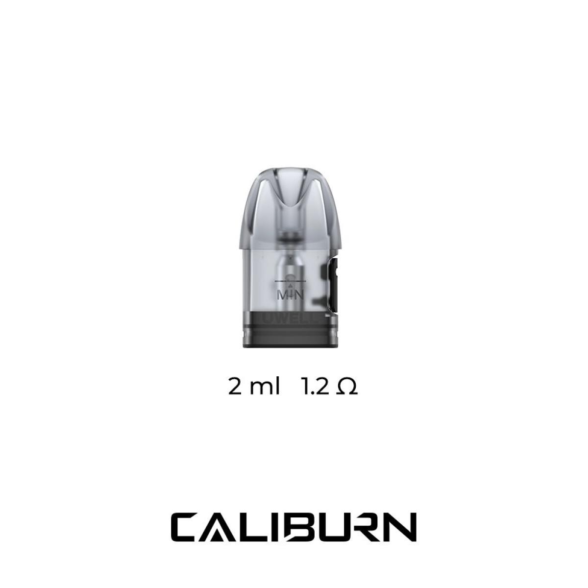 Uwell Caliburn A2 A2S & AK2 Pod 4 Stk. 2ml 1.2Ohm (Sidefill)