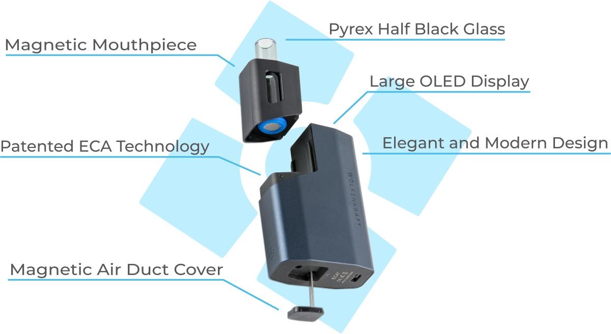 Wolkenkraft Äris Night Blue Vaporizer