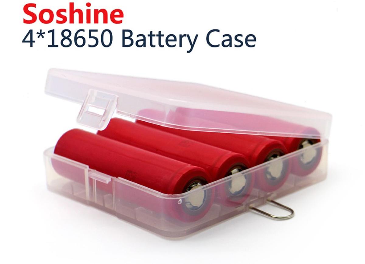 Batteriecase für 4 x 18650er