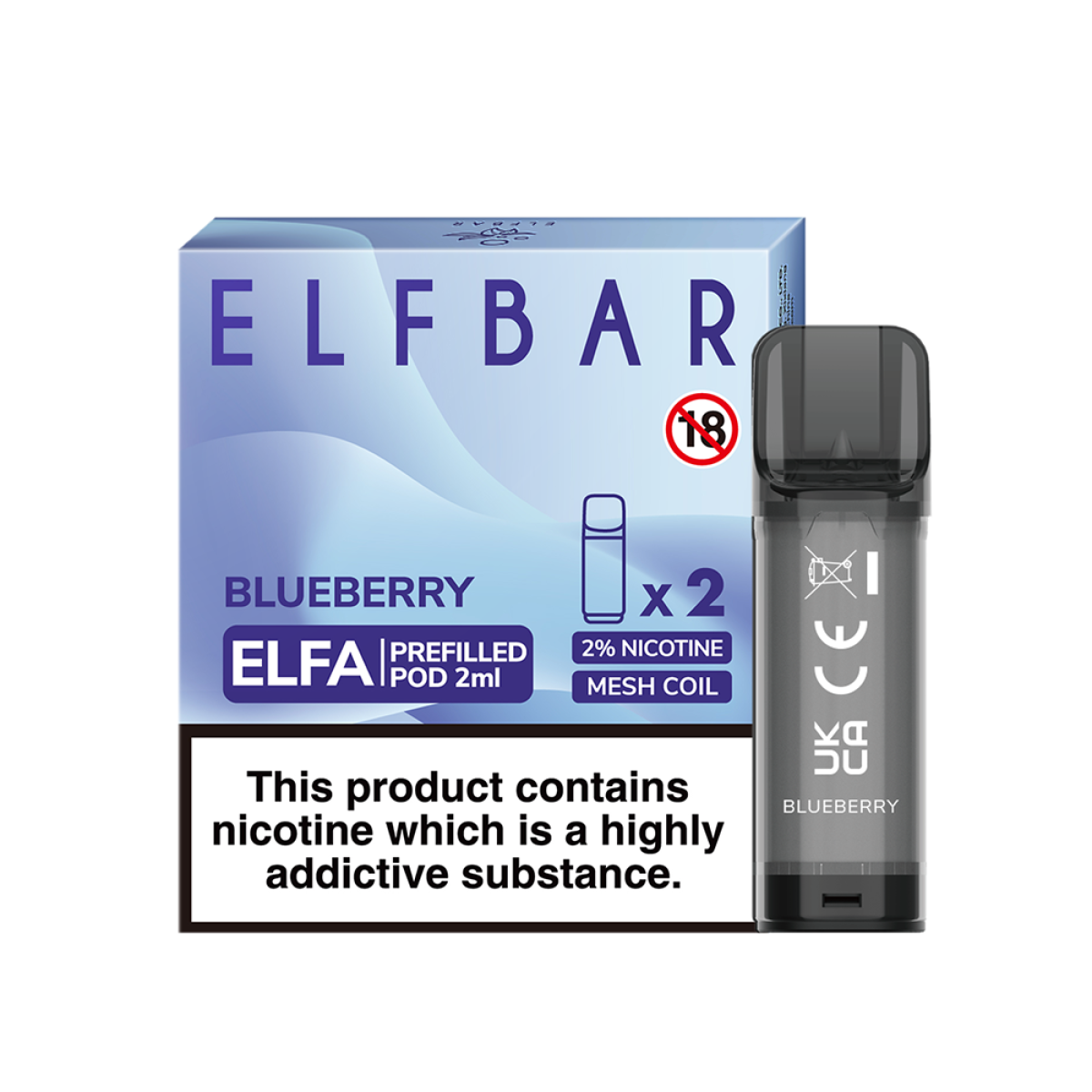 ELFBAR ELFA Pod 2x 2ml 20mg/ml 600 Züge