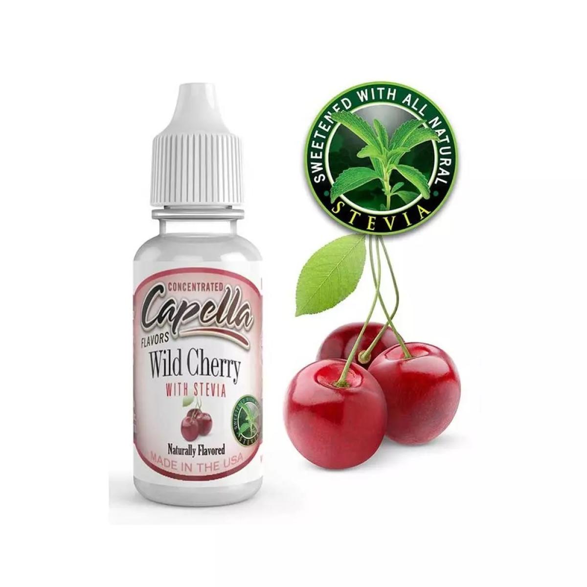 Capella Flavors Wild Cherry Stevia Aroma 13ml