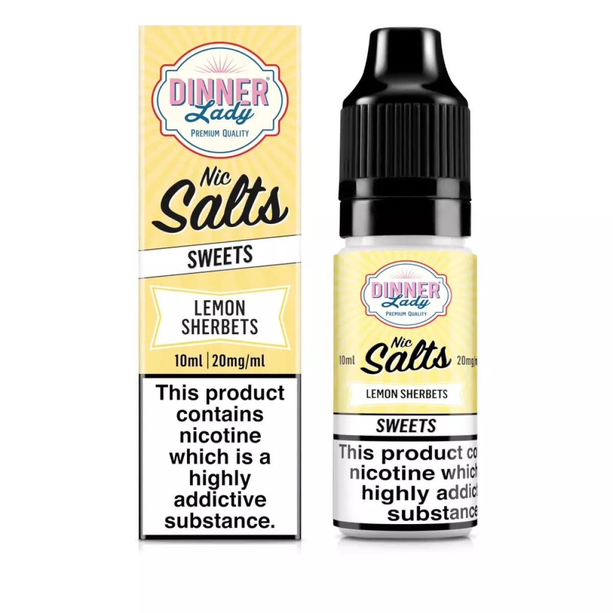 Dinner Lady Lemon Sherbet NicSalt 10 ml