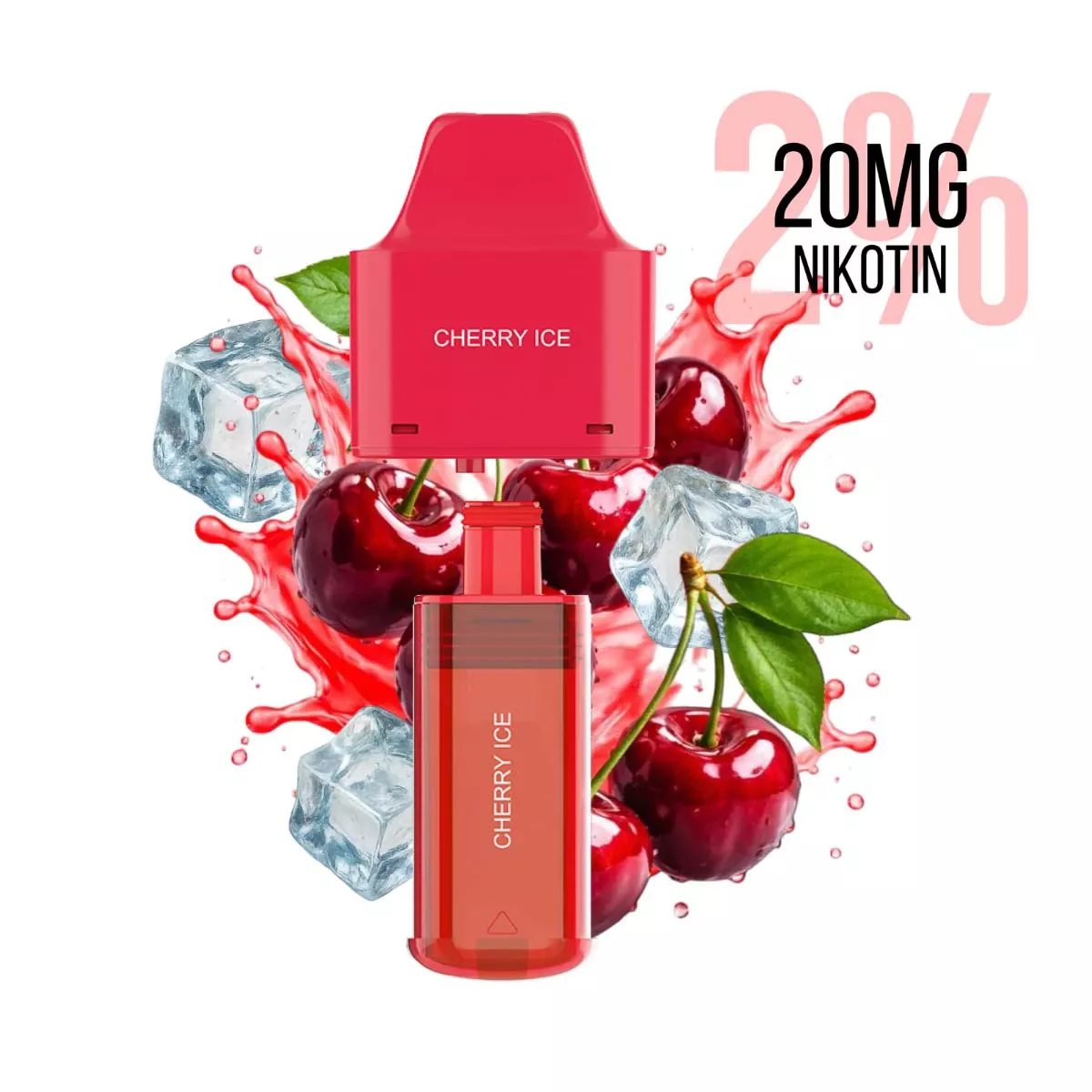 Ersatz Pod und Flasche zu NX 7000 Kit Cherry Ice